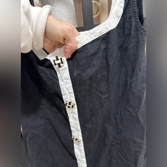 Show Me Your Mumu Coco mini dress vintage style buttons shift linen elegant - Picture 11 of 15